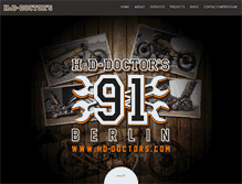 Tablet Screenshot of hd-doctors.com